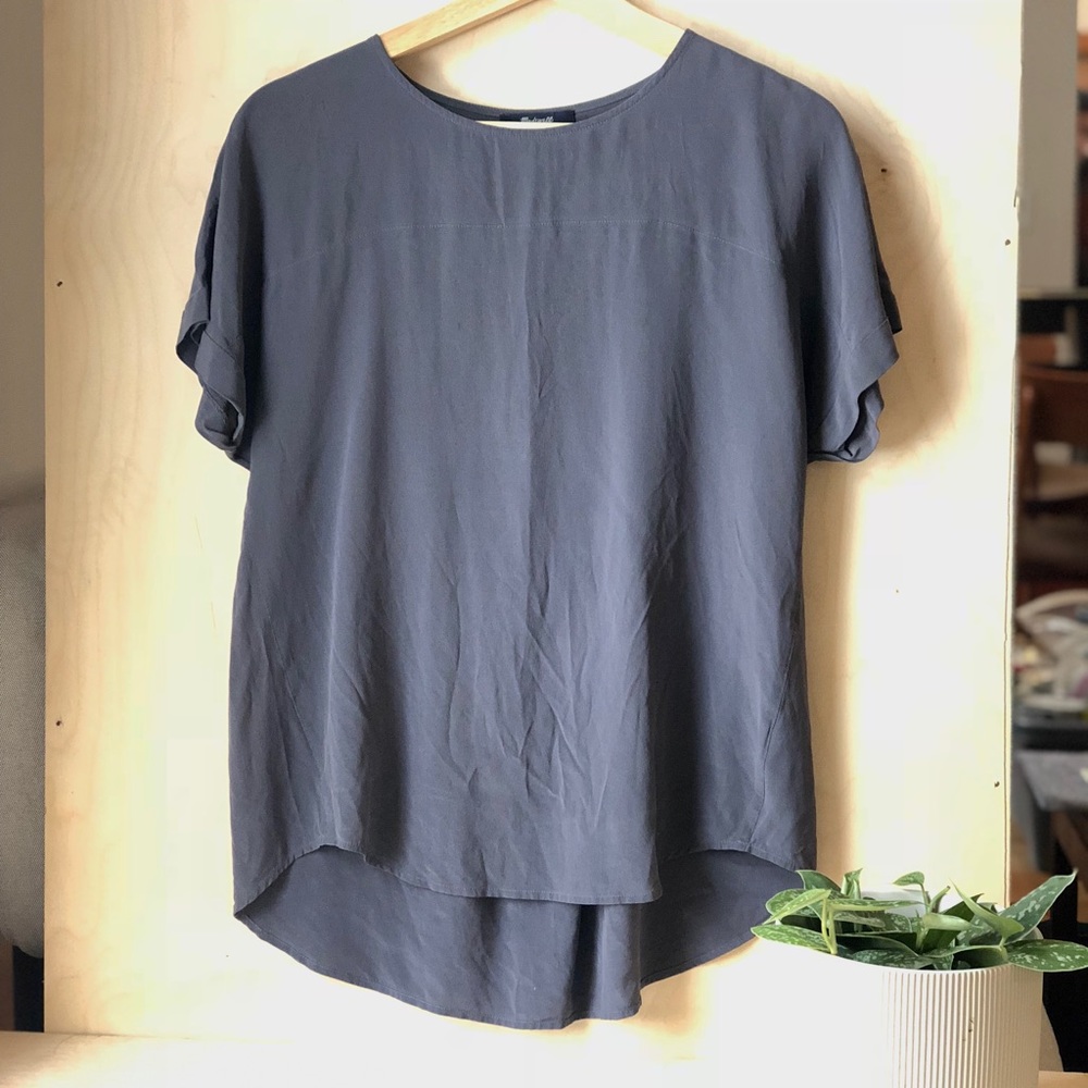 Madewell 100% silk blouse